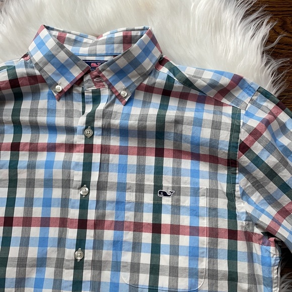 Vineyard Vines Plaid Button Shirt - Picture 2 of 7